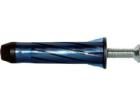 EXPANDED Rosett hålighetsplugg 5x65mm blå för ett gipsskikt 9-18mm med försänkt skruv torx 25 – (25 st.)