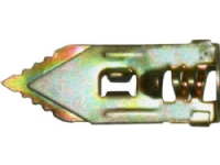 EXPANDET Gipsplugs i metal for spunskruer 3,5-4,5mm - (100 stk.) Verktøy & Verksted - Skruefester - Rawplugs & Dowels