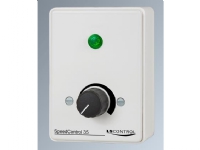 LS CONTROL Regulator ES15 / SpeedControl 35 WE, hvid, 3,5A manuel med afbryder og driftslampe i underlag. 230V AC/50Hz, IP32. Mål 102x74x70 mm. Diverse