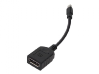 Club 3D UltraAV Mini DisplayPort to DisplayPort Cable – DisplayPort-kabel – Mini DisplayPort (hane) till DisplayPort (hona)