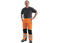 L+D ELDEE Høj synlighed bukser Hekla Størrelse: L Neonorange Klær og beskyttelse - Arbeidsklær - Arbeidsbukser