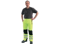 L+D ELDEE Høj synlighed bukser Hekla Størrelse: L Neongul Klær og beskyttelse - Arbeidsklær - Arbeidsbukser