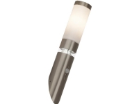 Brilliant Bole G46798/82 Udendørs vægbelysning med bevægelsessensor Halogen E27 60 W Rustfrit stål