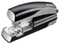 Leitz 5562 – Häftapparat – 30 ark / 3 mm – 24/6 26/6 – plast metall – svart satäng