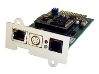 Online USV SNMP-Adapter – Adapter för administration på distans – 100Mb LAN RS-232 – 100Base-TX – för XANTO RT 1000 2000 3000  XANTO S 10000 15000 20000  ZINTO A 1500 2000 3000