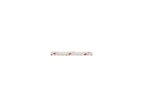 dörner + helmer 190028 Polypropylenline Flettet (Ø x L) 10 mm x 100 m Rød, Hvid