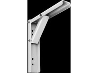 Sheet Metal Extension Bracket 200-350mm (1 pair) – White