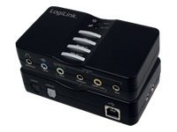 LogiLink USB Sound Box Dolby 7.1 8-Channel 7.1 kanaler USB