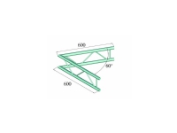 Alutruss DECOLOCK DQ2-PAC20V 2-punkts traverse Hjørne 60 °