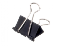 Maul foldback klemmer, 41mm sort - (6 stk.)