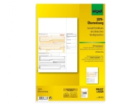 Sigel ZV572, 250 ark, A4, 90 g/m², Hvit Papir & Emballasje - Spesial papir - Fortrykte skjemaer