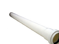 Ht-Pp (Amax Pro) afløbsrør med muffe hvid Ø50 x 250 mm Rørlegger artikler - Rør og beslag - Trykkrør og beslag