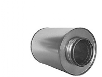 Lyddæmper LY 100-900 - 50 mm iso. fast nippel Ventilasjon & Klima - Rør og beslag - Lyddempere