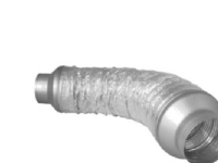 flex lyddæmp. Ø125-1000 - 50mm isolering Ventilasjon & Klima - Rør og beslag - Lyddempere
