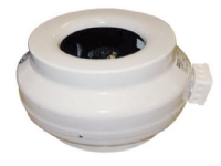 Kanalventilator VKAP-200-LD - 230V. 875 m3.h -Husk 2stk montagebøjler 353996200