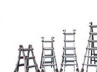 Jumbo Giant Multi Ladder – 6/11 steg – 6,4 m. Extra stark Craftsman Model.
