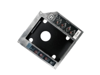 LogiLink AD0017, Sort, Metallisk PC-Komponenter - Harddisk og lagring - Harddisk tilbehør