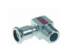 VSH vinkel 90° muffe/nippel 15 mm X 1/2 fz
