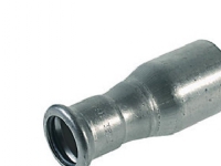 VSH reduktion nippel/muffe syrefast 22X18 mm Rørlegger artikler - Rør og beslag - VSH rustfritt
