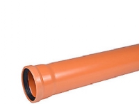 PVC-avloppsrör 160x2000mm SN4 – flerskiktsrör EN13476. Wavin