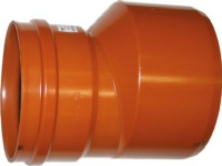 PVC-reduktion 400-315mm – glat kloak Uponor