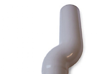 75 mm Nedførsel lige grå Plastmo