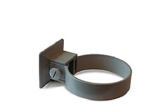 75 mm Plastmo grafit plast rørholder 2 stk.