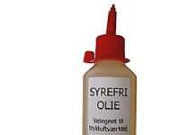 Syrefri specialolie 100ml - Anbefales til trykluftværktøj