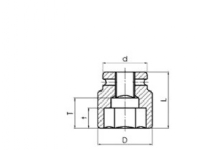 Momento krafttop 1/2”x22mm – kort (4-22)