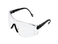 Optema sikkerhedsbrille klar - Slagfast plycarbonat, antiridsbehandlet, justerbare stænger Klær og beskyttelse - Sikkerhetsutsyr - Vernebriller