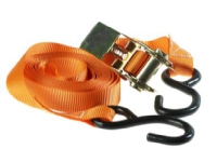 Bilde av Lastestrop Skral & Krog 560kg - Med Skralde & Krog Hd 25mm X 5m Orange