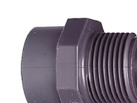 PVC overg.nippel 1 x 32mm - 721.910.708 +gf+ Rørlegger artikler - Rør og beslag - PVC rør og beslag