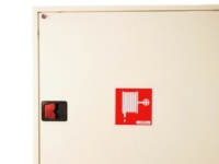 Falck slangeskab Model 3SW. 30 meter 3/4 slange Frem/Indbygning