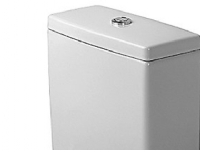 Duravit cist. t.Starck 3 - m.Wondergliss t. gulvstående toilet
