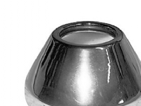 Roset med gi-ring 32mm - Fork. 38x76mm H-d Rørlegger artikler - Baderommet - Tilbehør for håndvask