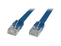 MicroConnect UltraFlat – Nätverkskabel – RJ-45 (hane) till RJ-45 (hane) – 2 m – UTP – CAT 6 – platt – blå