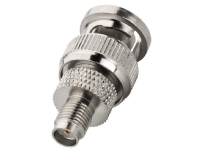 Monacor SMA-174BNC/JP, SMA, BNC, Metallic