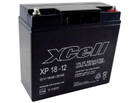 XCell XP1712 XCEXP1812 Blybatteri 12 V 18 Ah Blyfilt (B x H x D) 181 x 167 x 77 mm M5-skruvanslutning Underhållsfritt VDS-certifiering