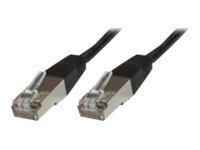 MicroConnect – Nätverkskabel – RJ-45 (hane) till RJ-45 (hane) – 15 m – STP – CAT 6 – startad halogenfri – svart