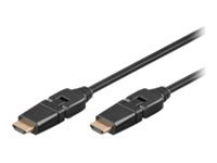 MicroConnect – HDMI-kabel med Ethernet – HDMI hane till HDMI hane – 1.5 m