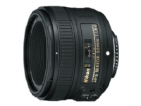 Nikon AF-S NIKKOR 50 mm f/1.8G SLR Standard zoomobjektiv Svart