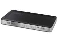 DIGITUS HDMI Matrix Switch DS-48300 4 x 2 – Video-/ljudomkopplare – skrivbordsmodell