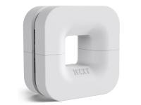 NZXT Puck – Spiral för kabelhantering / Headsethållare – Magnetisk hållare – vit