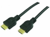 LogiLink High Speed with Ethernet – HDMI-kabel med Ethernet – HDMI hane till HDMI hane – 15 m