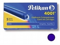 Pelikan GTP/5 Königsblau, Blå, Blå, 5 stykker Skriveredskaper - Kulepenner & Fyllepenner - Rullepenner