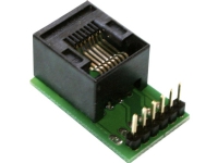 TAMS Elektronik S88-A-SL 44-09200-01-C Adapterstik S 88 6-polet Færdigkomponent Hobby - Modelltog - Elektronikk