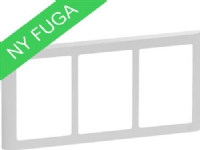 LK FUGA SOFT designram 3×112 modul ljusgrå