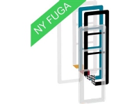 Fuga Choice designramme 3,5M transparent inklusiv 6 farvevalg