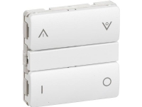 LAURITZ KNUDSEN Batteritryck 4NO 1 modul,LK IHC® Wireless LK FUGA Batteritryck 4NO 1 modul vit.