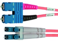 Telegärtner – Patch-kabel – SC-läge (multi-mode) (hane) till LC multiläge (hane) – 2 m – fiberoptisk – 50/125 mikron – OM2 – orange